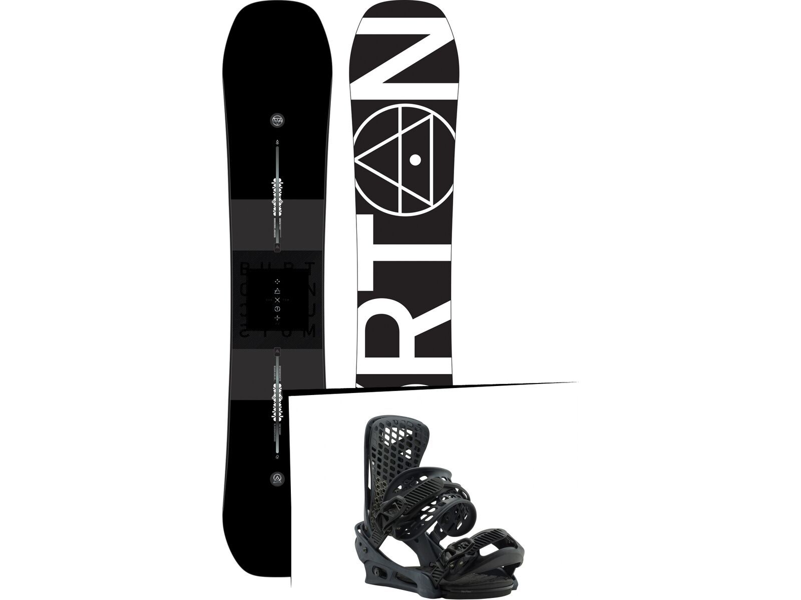 Set: Burton Custom X Flying V 2019 +  Genesis X (1930984S) | Bild 1