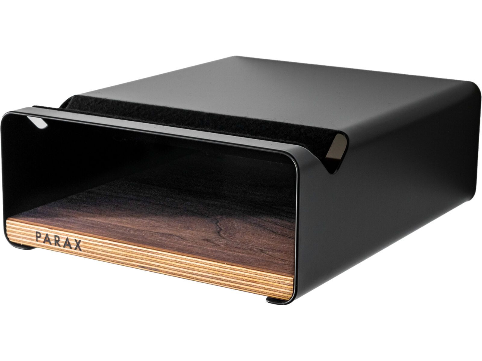 PARAX S-Rack M Wallnuss, schwarz | Bild 1