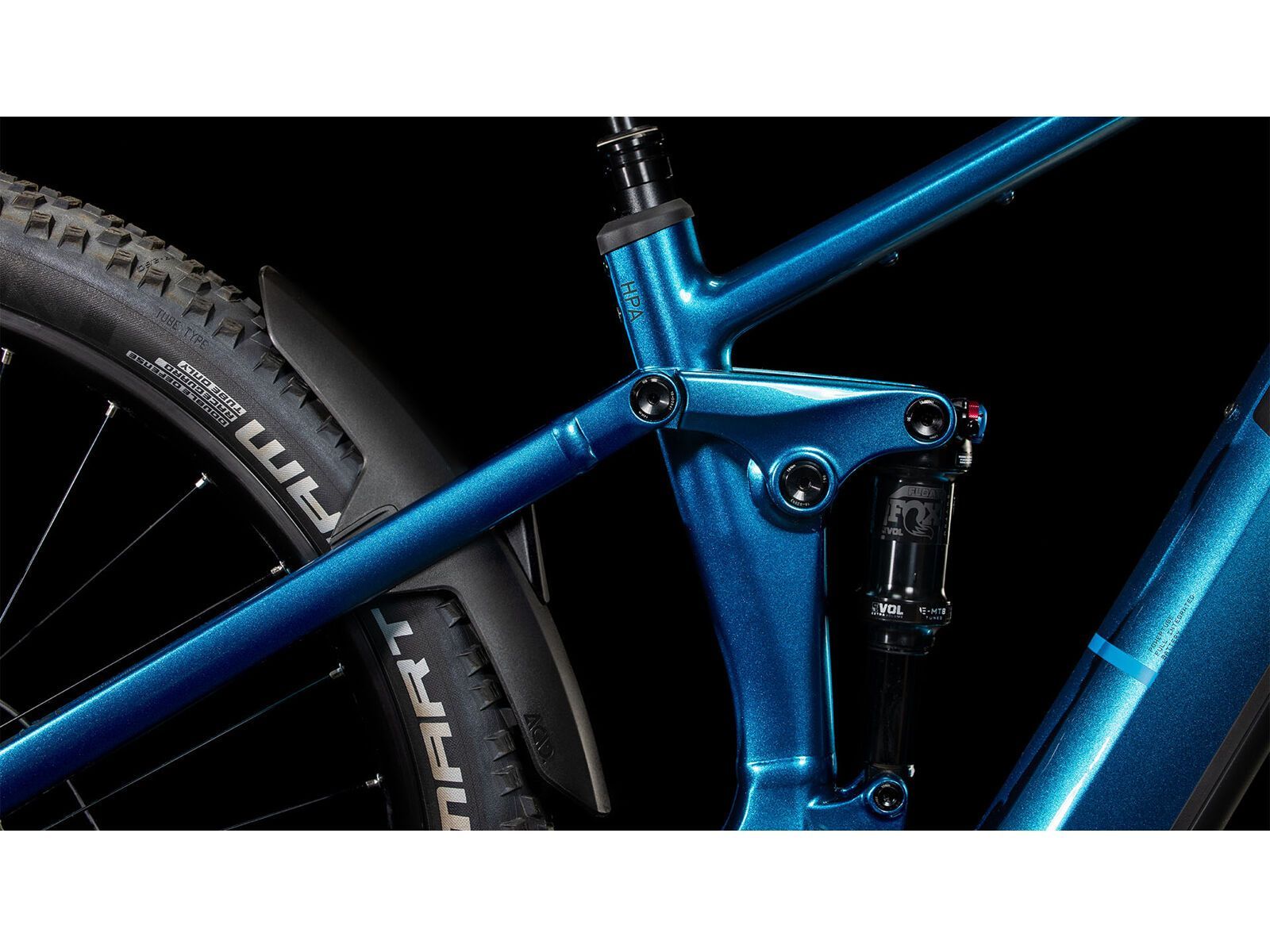 Cube Stereo Hybrid One22 SLX 800 27.5, electricblue´n´black | Bild 5