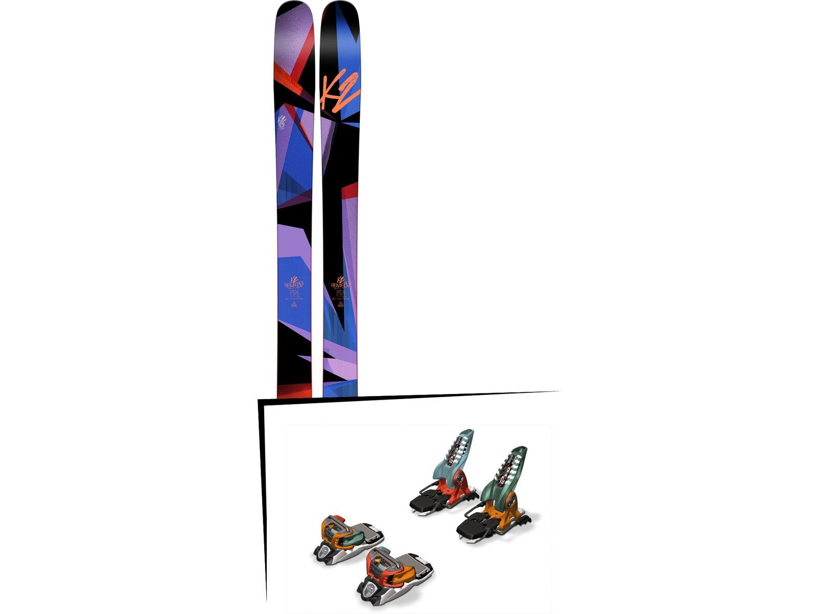 K2 SKI Set: Remedy 102 2016 + Marker Jester 18 PRO | Bild 1