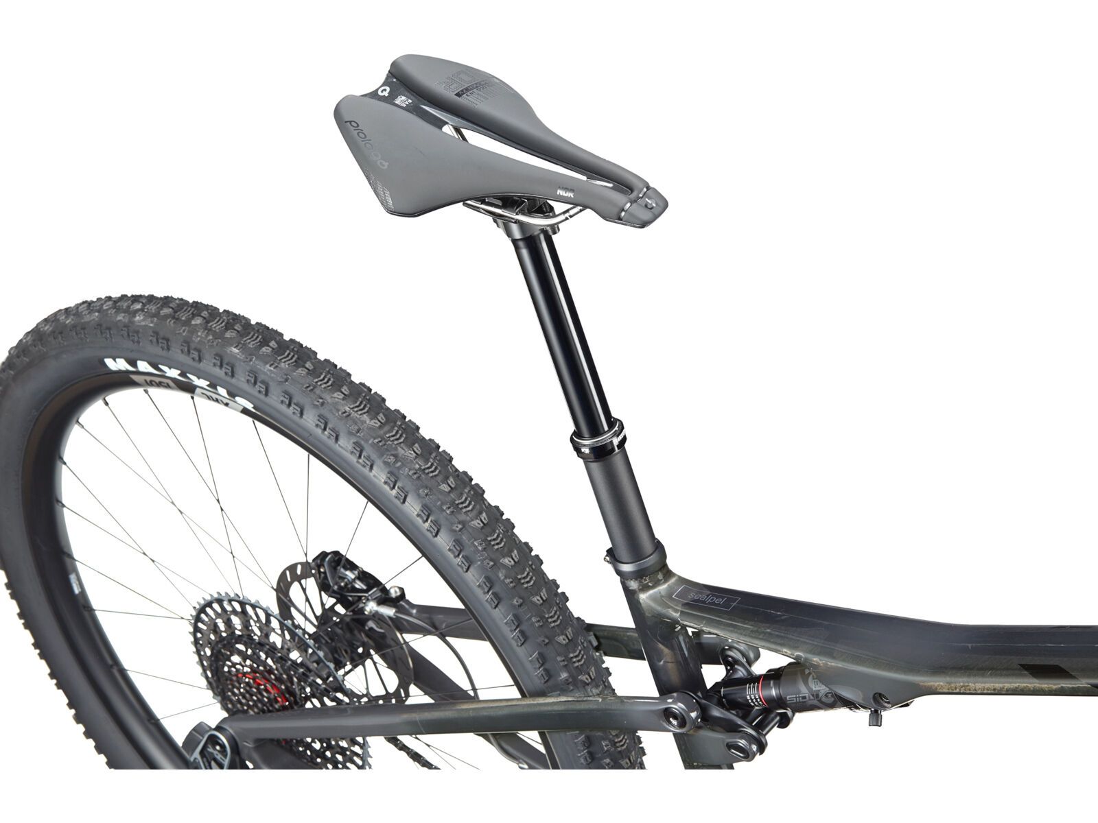 Cannondale Scalpel 1 Lefty, jet black, raw carbon | Bild 6