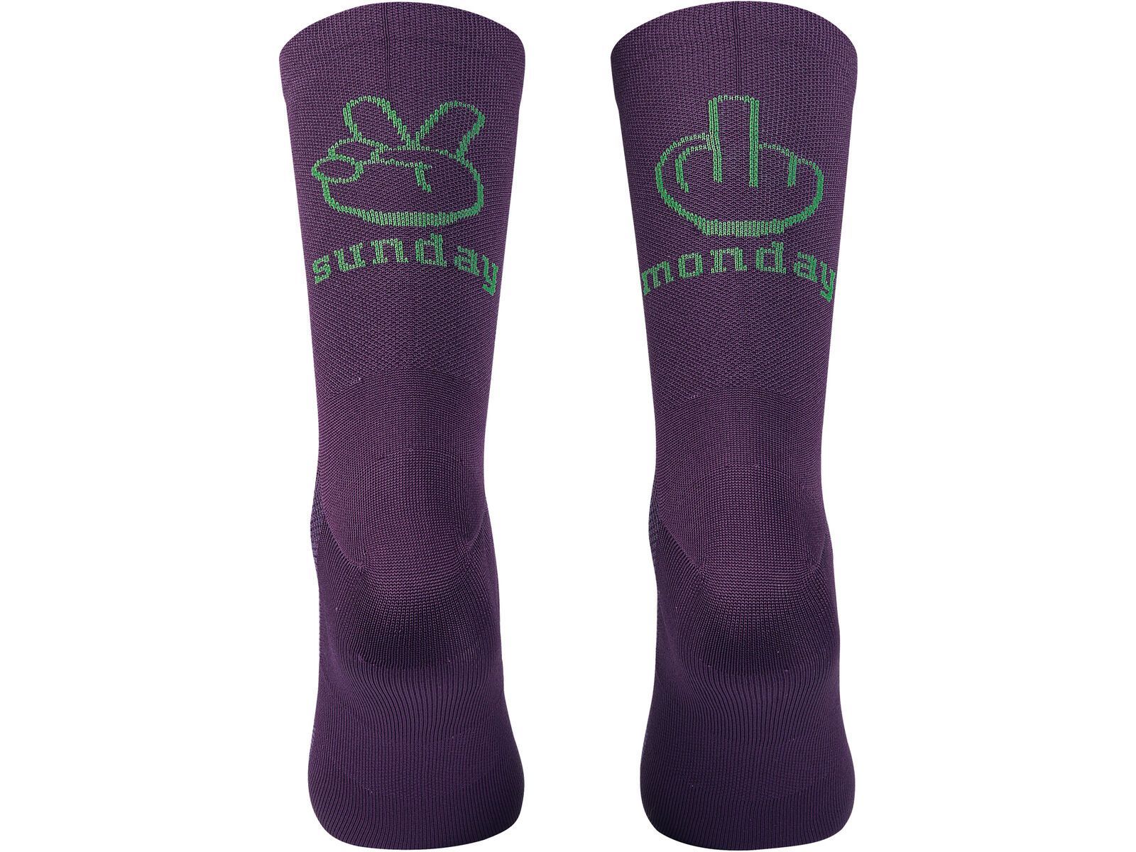 Northwave Sunday Monday Sock, dark purple | Bild 1