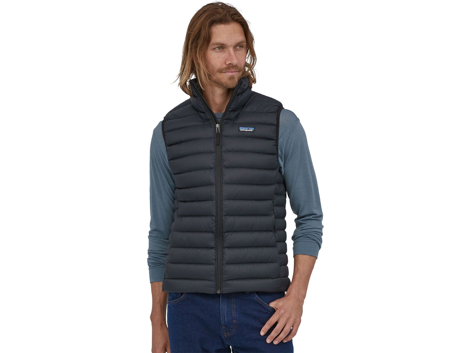 Patagonia Men's Down Sweater Vest, black | Bild 5