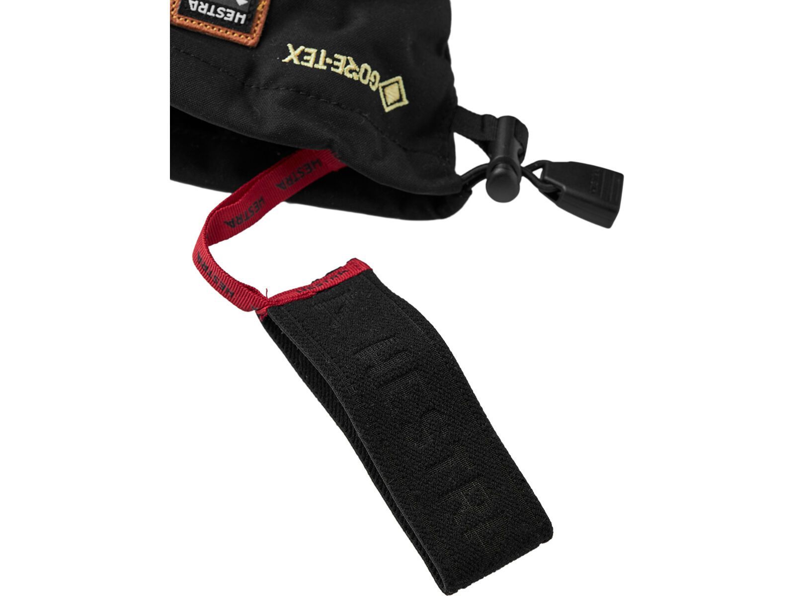 Hestra Army Leather Gore-Tex Mitt, black/natural grey | Bild 9