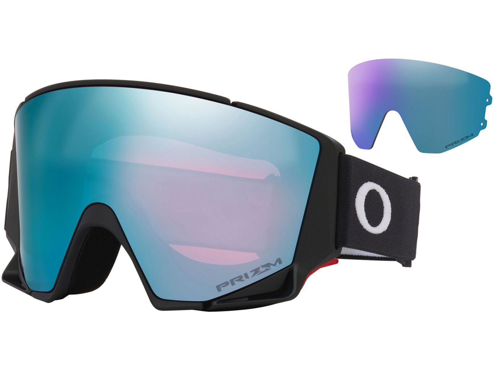 Oakley Flow Scape M, Prizm Snow Sapphire Iridium & Iced / matte black | Bild 1