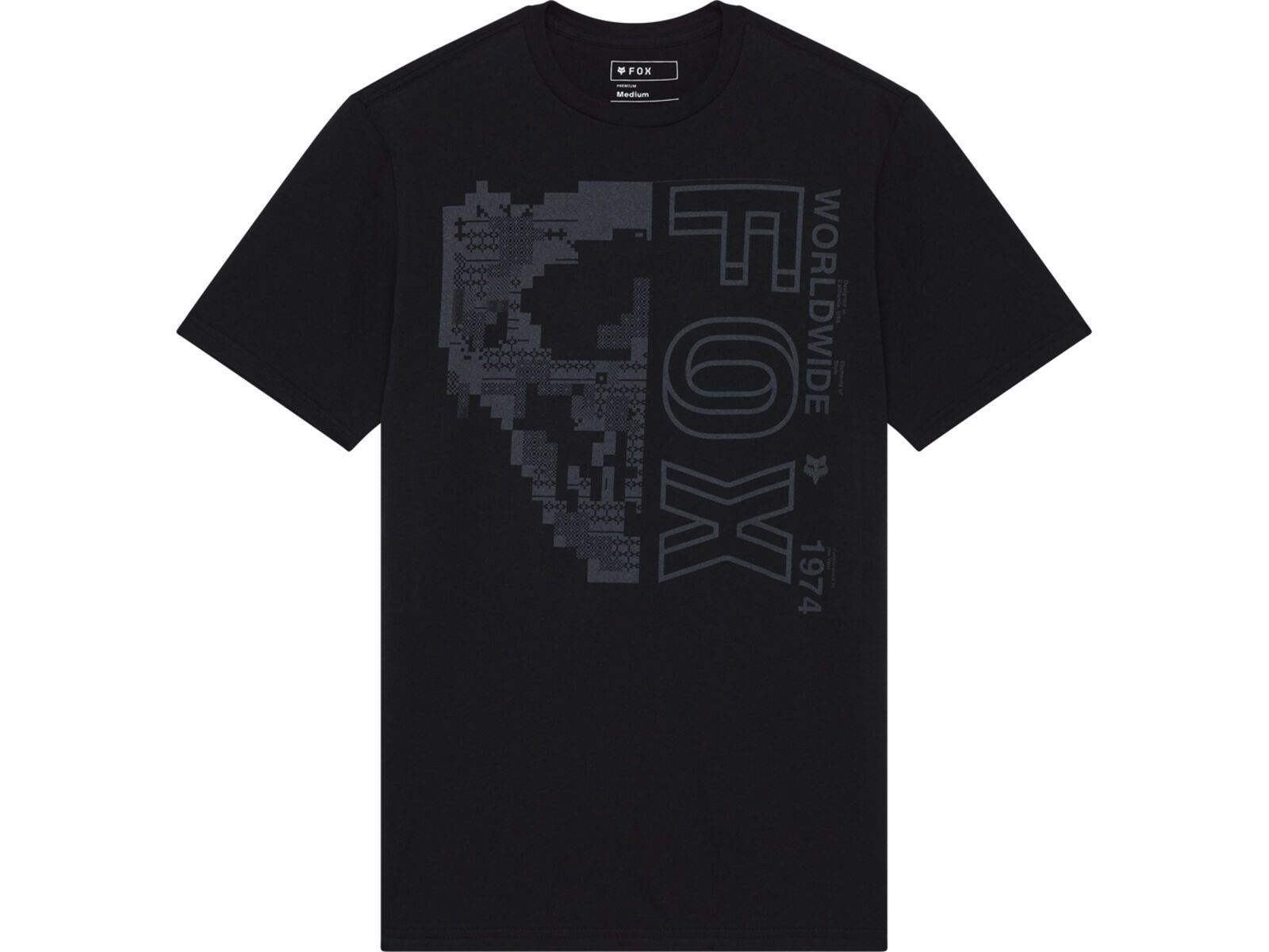 Fox Image Skull SS Prem Tee, black | Bild 1