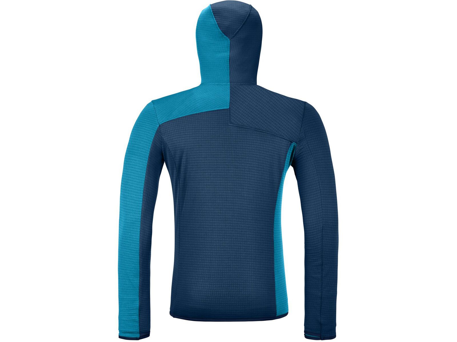 Ortovox Merino Fleece Light Grid ZN Hoody M, deep ocean | Bild 2