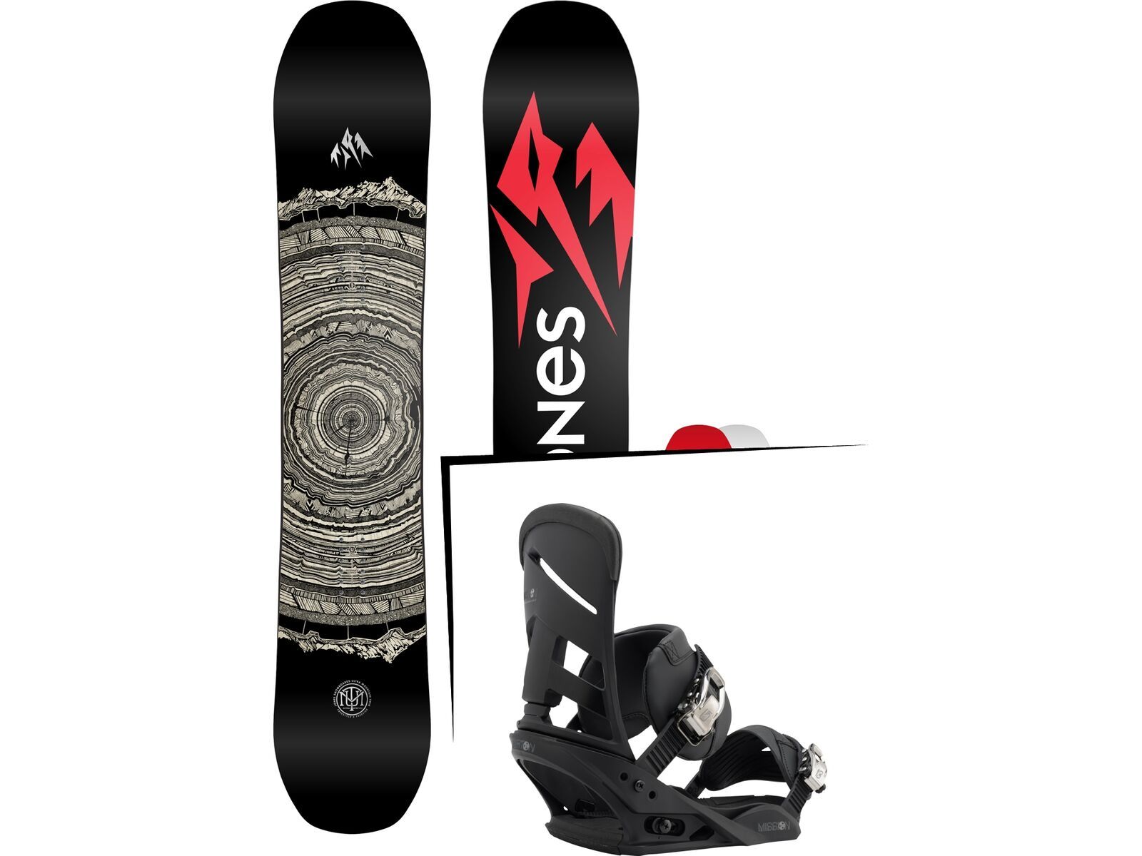 Set: Jones Ultra Mountain Twin 2017 + Burton Mission (1712873S) | Bild 1