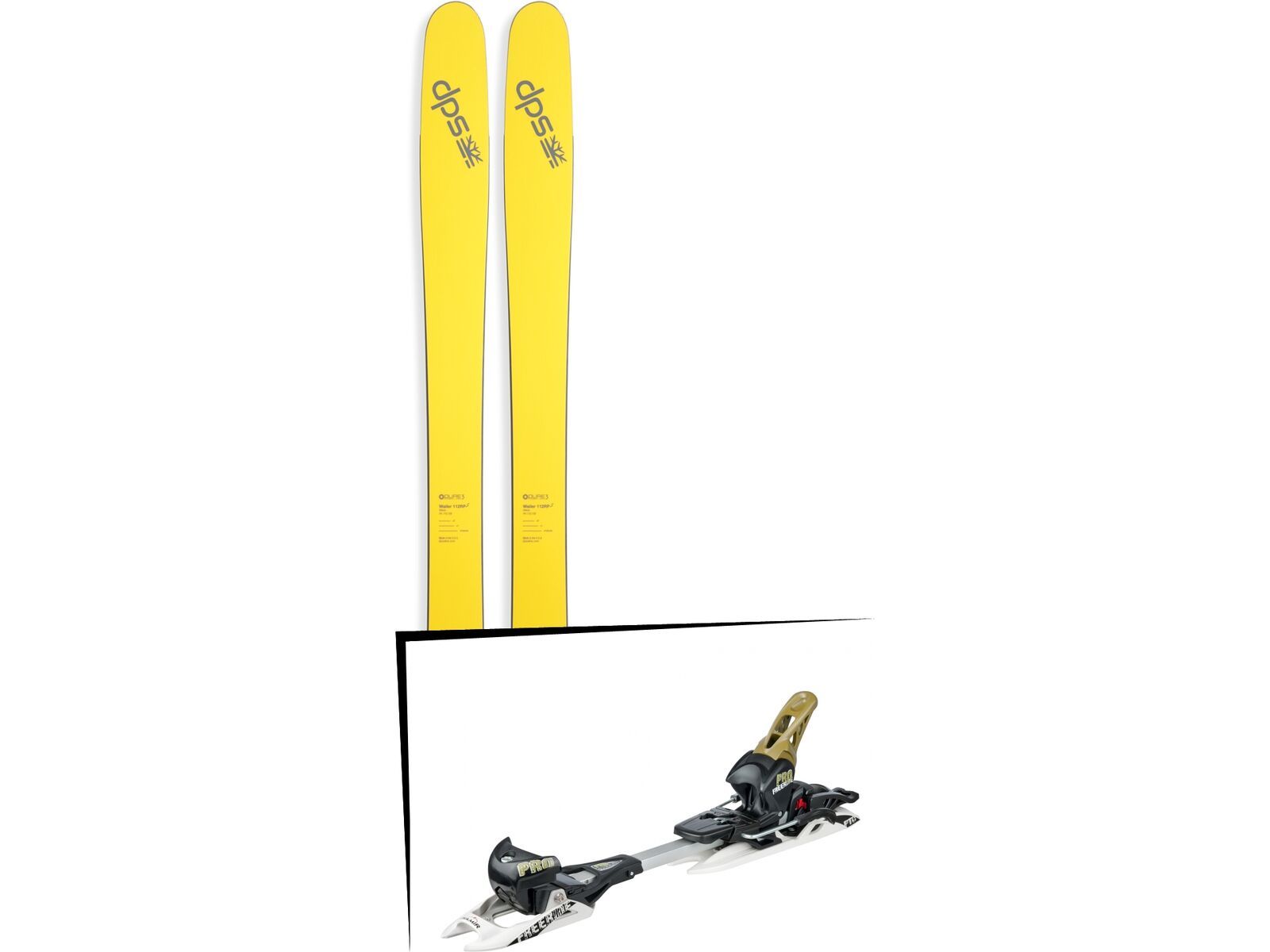 Set: DPS Skis Wailer 112 2017 + Fritschi Diamir Freeride Pro (1963302) | Bild 1