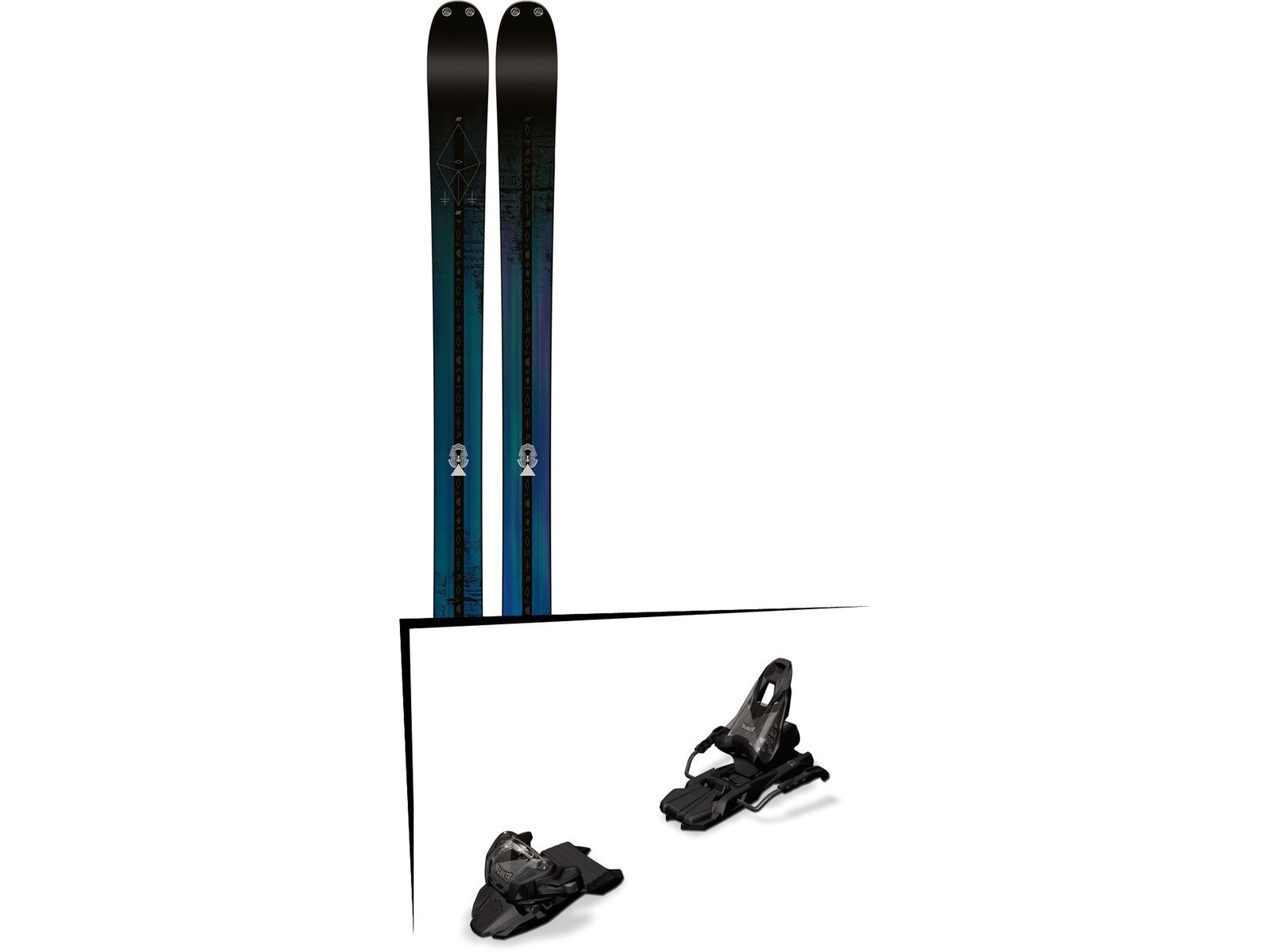 Set: K2 SKI Shreditor 92 2016 + Marker Free Ten inkl. Screw-Kit (1685471) | Bild 1