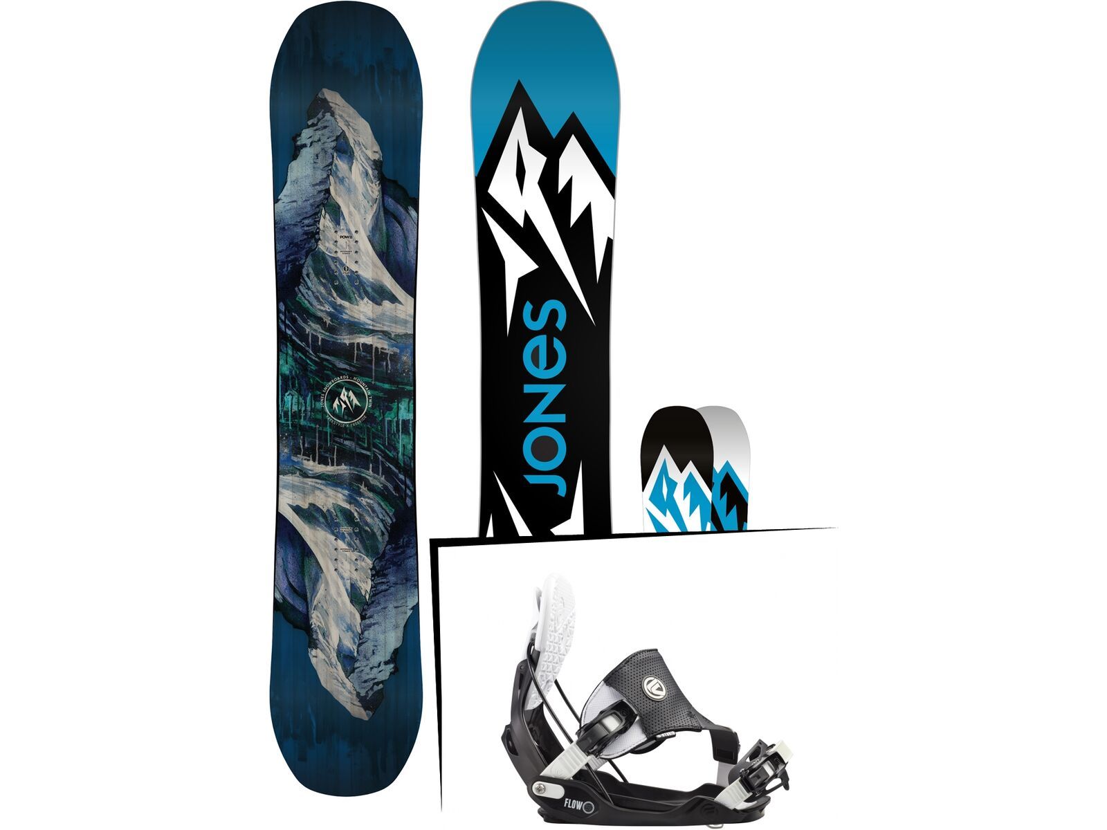 Set: Jones Mountain Twin 2017 + Flow Five Hybrid (1513190S) | Bild 1