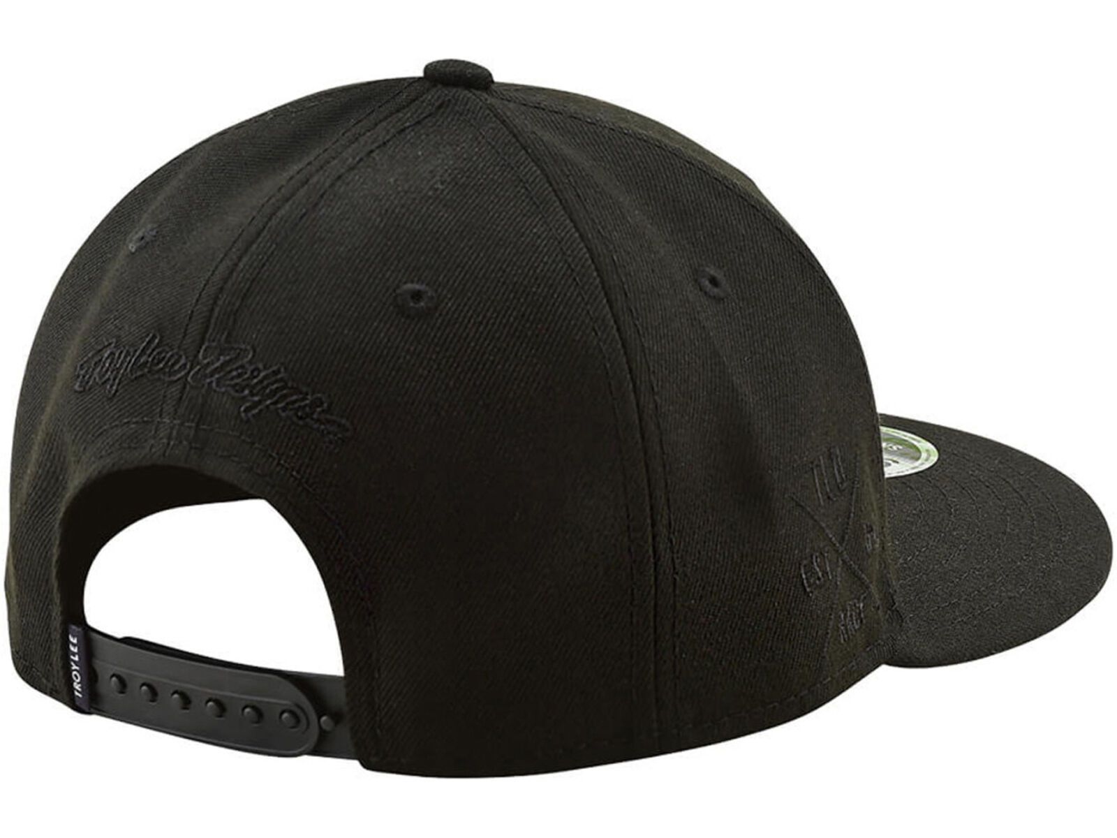 TroyLee Designs Agent Skully Snapback Hat, black | Bild 2