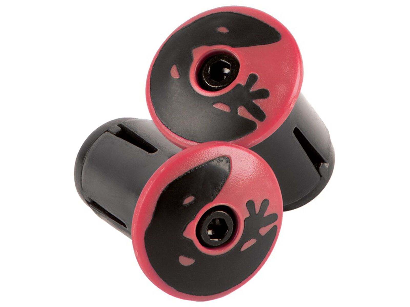 Lizard Skins Road Bar End Plugs, crimson red | Bild 1