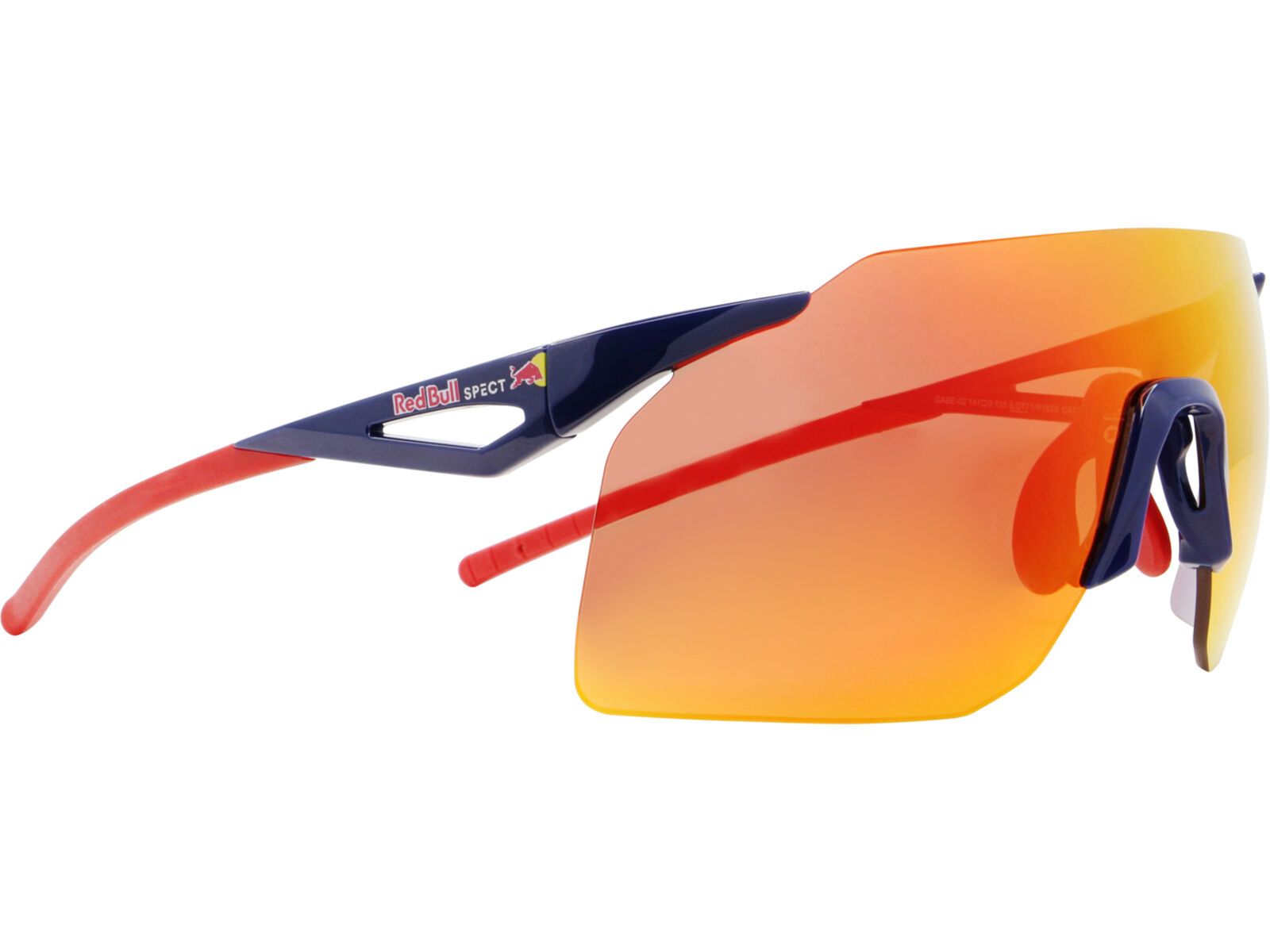 Red Bull Spect Eyewear Gabe, Brown-Red/Orange Mirror / shiny blue | Bild 1