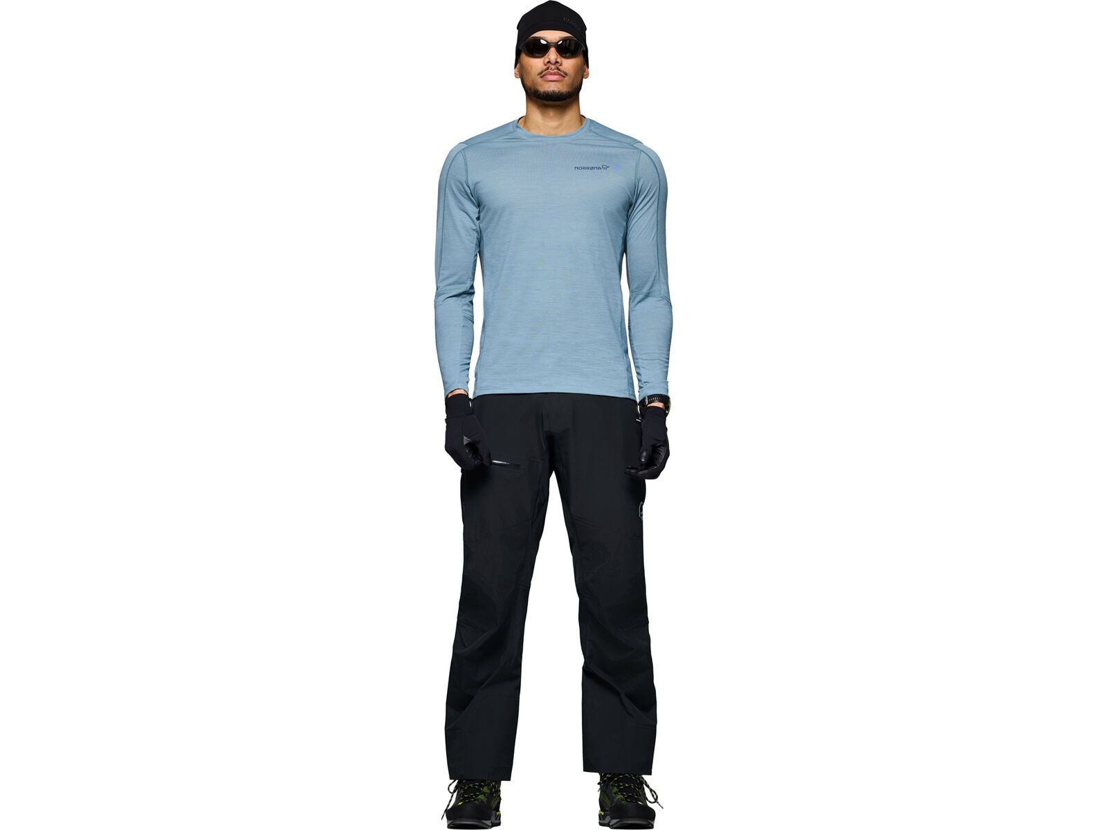 Norrona falketind equaliserUll Long Sleeve M's, trooper | Bild 4