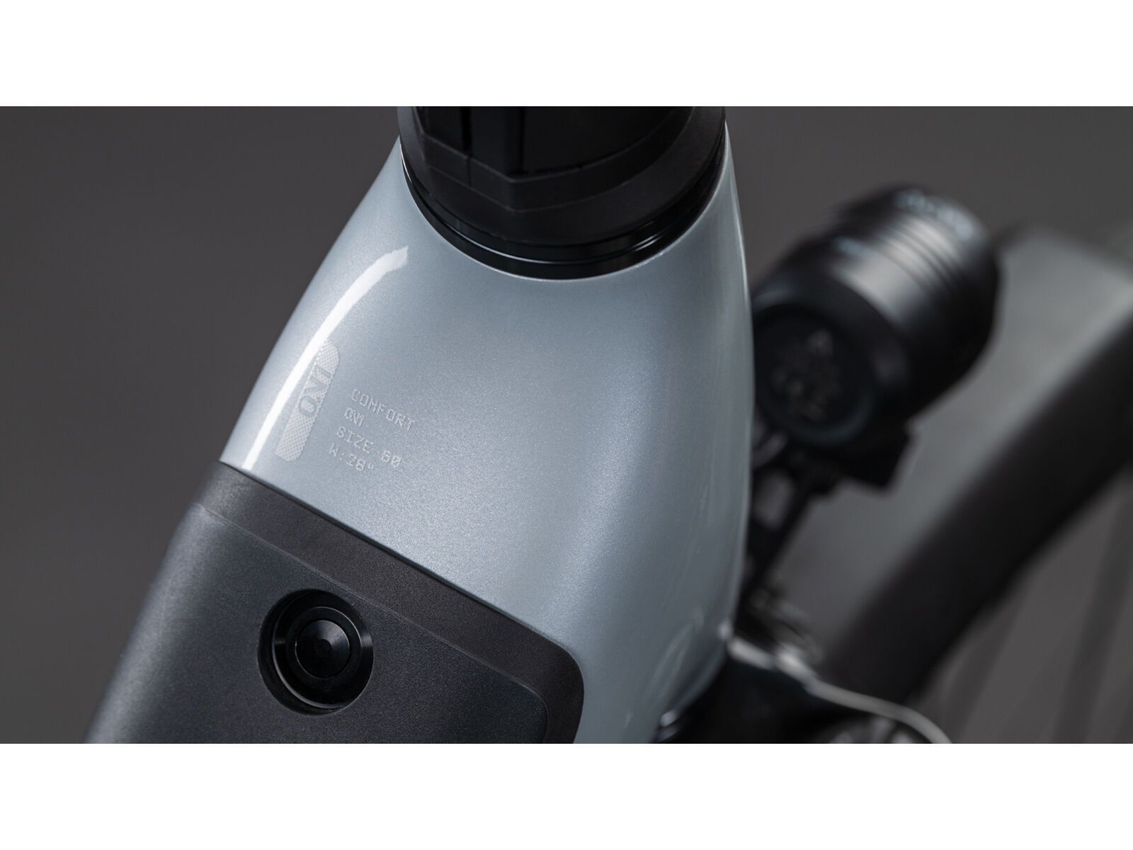 Cube Supreme Hybrid Comfort One 600 Easy Entry 28, foggrey´n´reflex | Bild 3