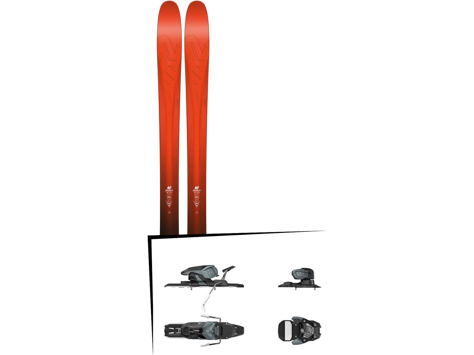 Set: K2 SKI Pinnacle 105 2017 + Salomon Warden 11 (1706222) | Bild 1