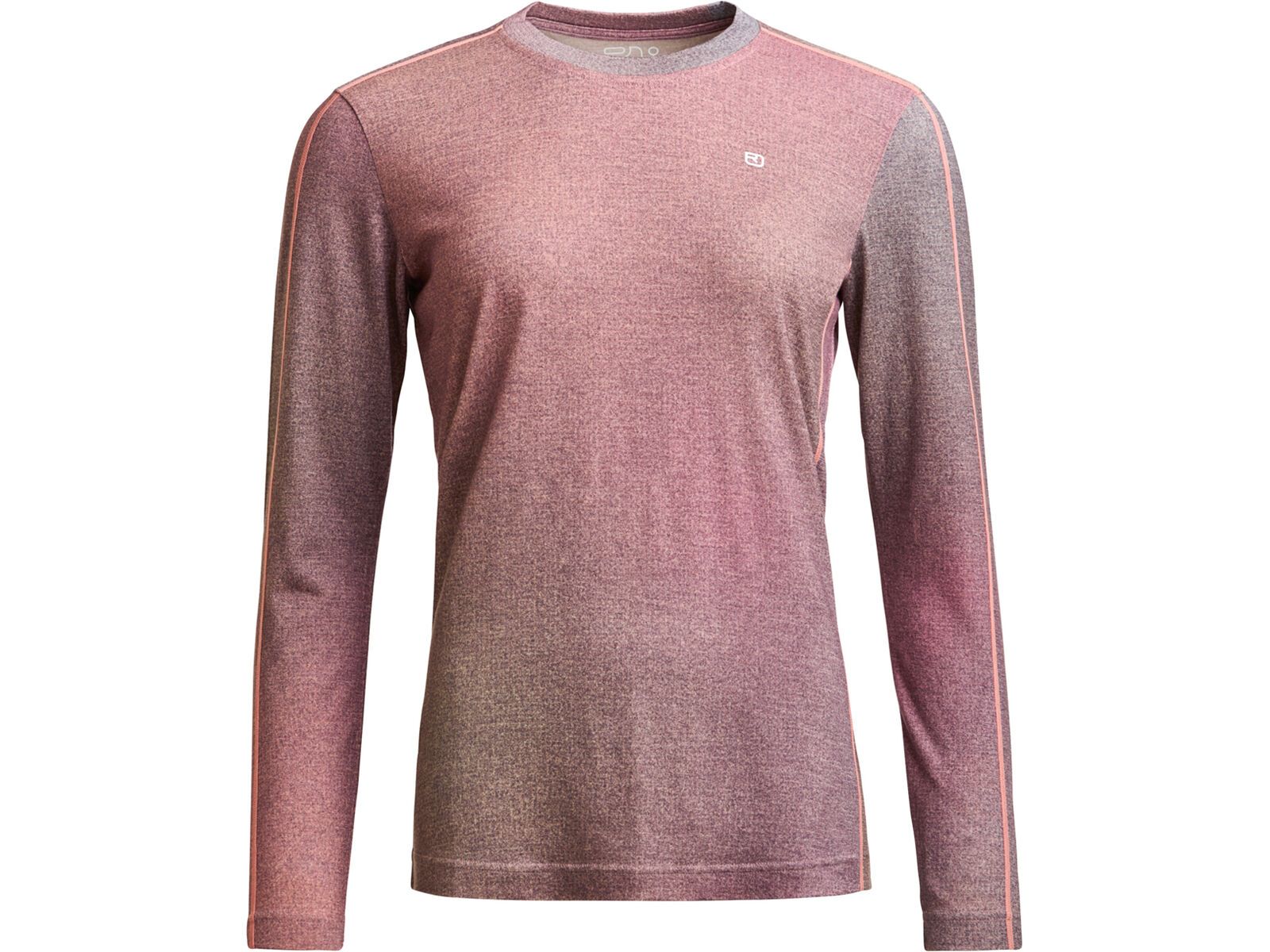 Ortovox 185 Rock'n'wool Print LS W, aop dawn rose | Bild 1