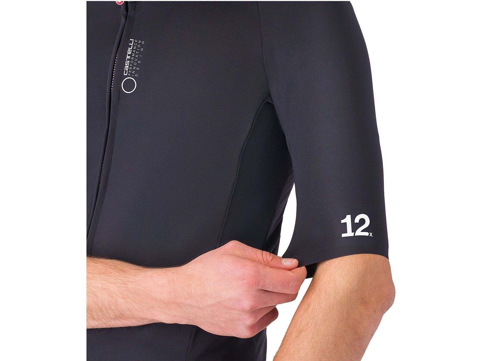 Castelli Do.Di.Ci. Short Sleeve Jacket, light black | Bild 4