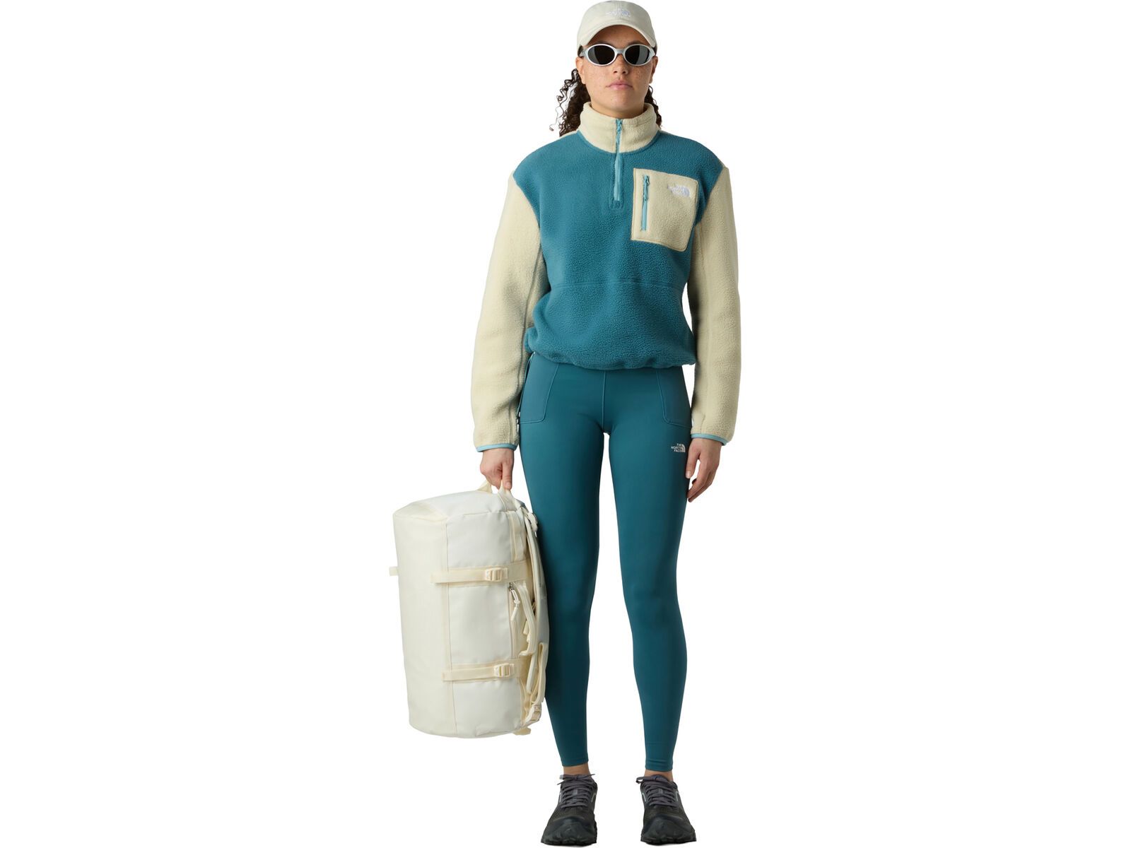 The North Face Women’s Yumiori 1/4 Zip, space/gravel/blue eclipe | Bild 5