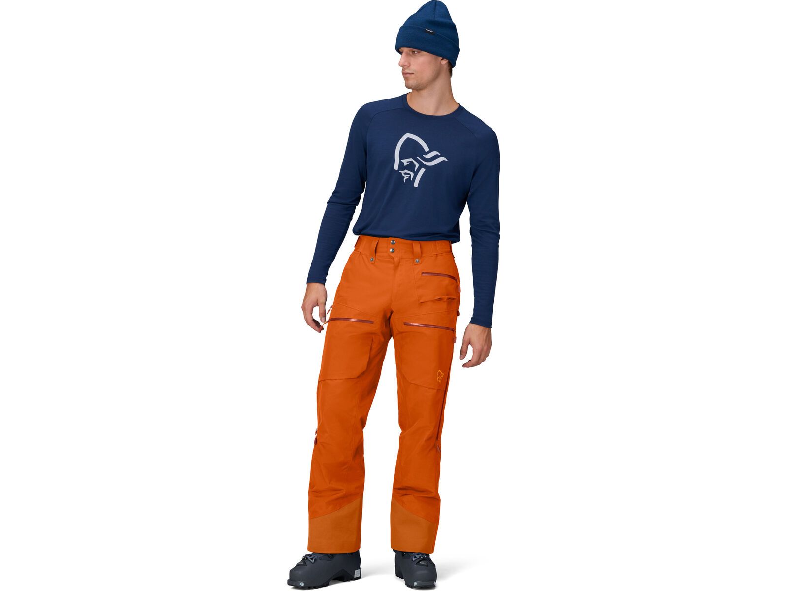 Norrona lofoten Gore-Tex Insulated Pants M's, gold flame | Bild 6