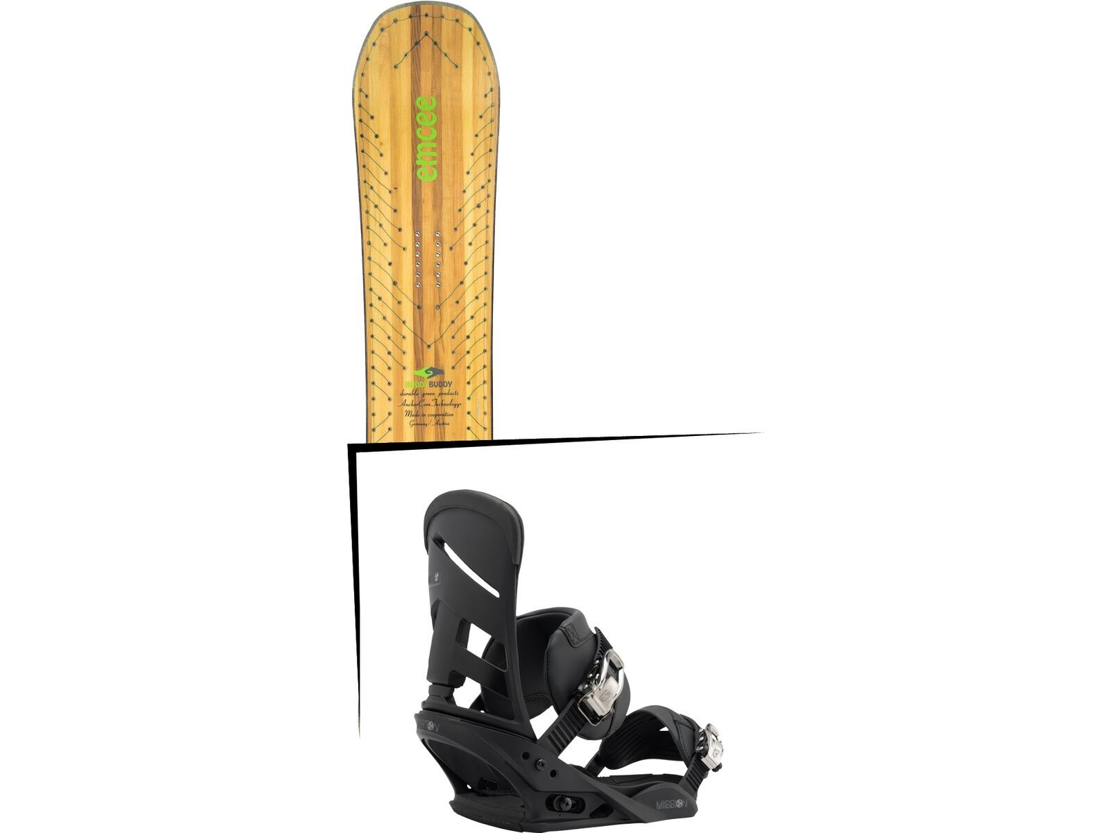 Set: BuddyBuddy Emcee Flex 2 2017 + Burton Mission (1712873S) | Bild 1