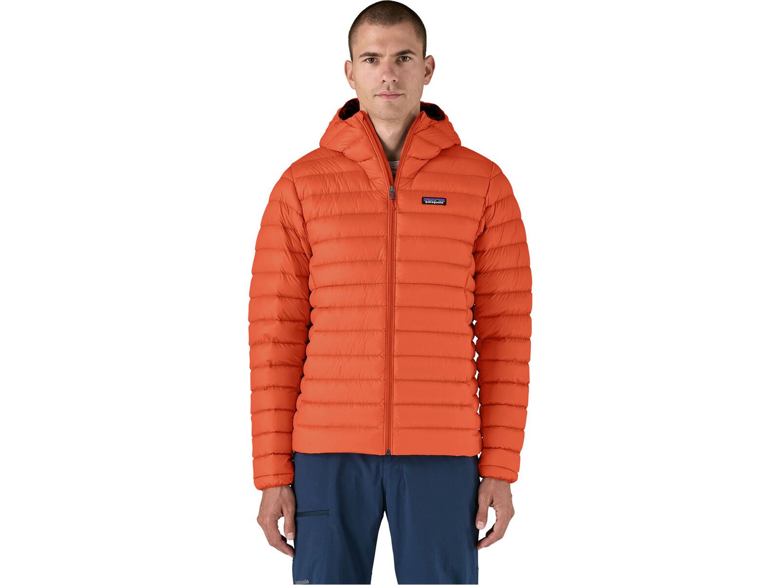 Patagonia Men's Down Sweater Hoody, pollinator orange | Bild 2