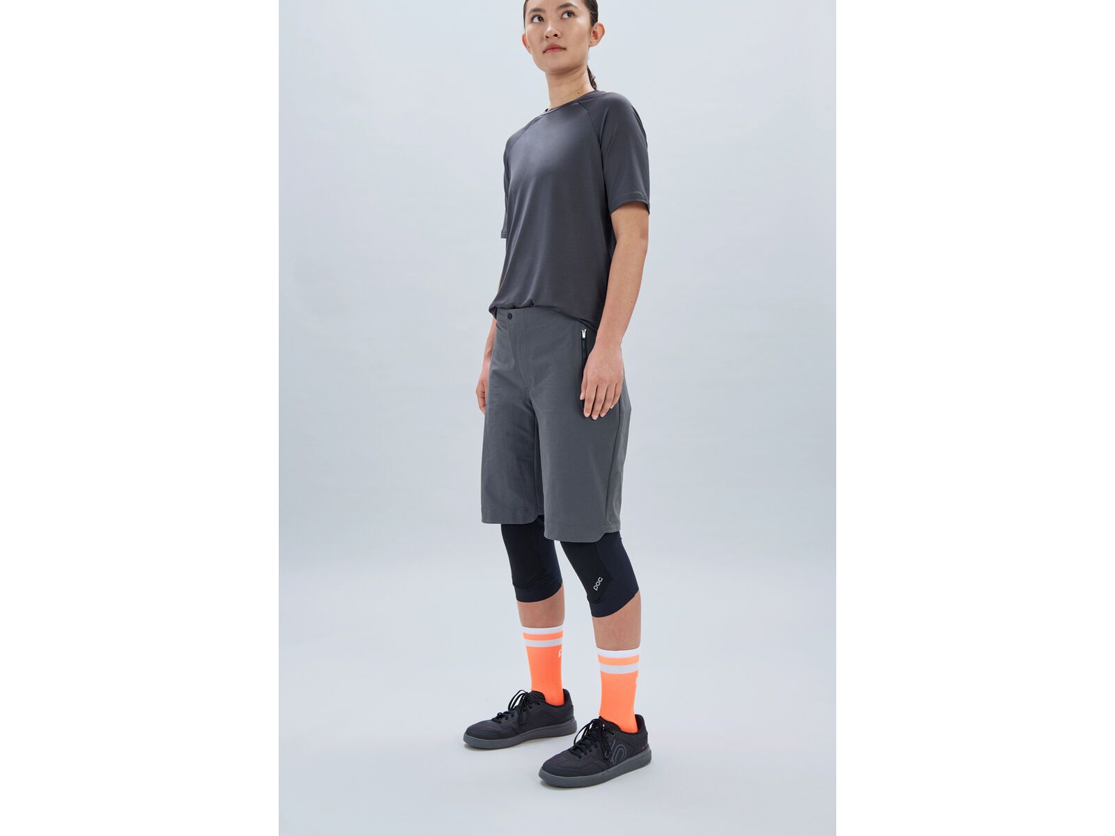 POC W's Essential Enduro Shorts, sylvanite grey | Bild 4