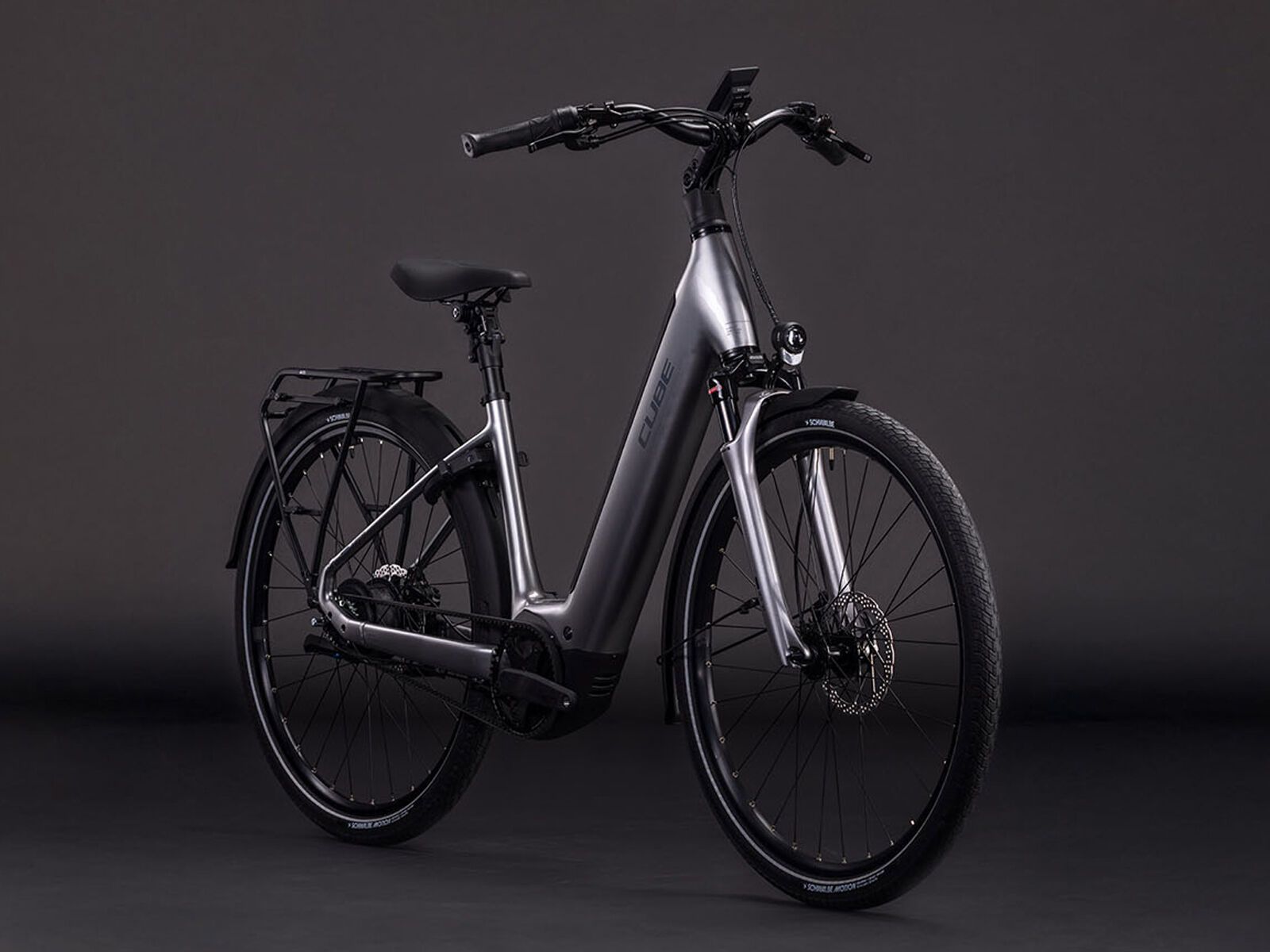 Cube Supreme Hybrid Deluxe Pro 600 Easy Entry 28, quicksilver´n´grey | Bild 2