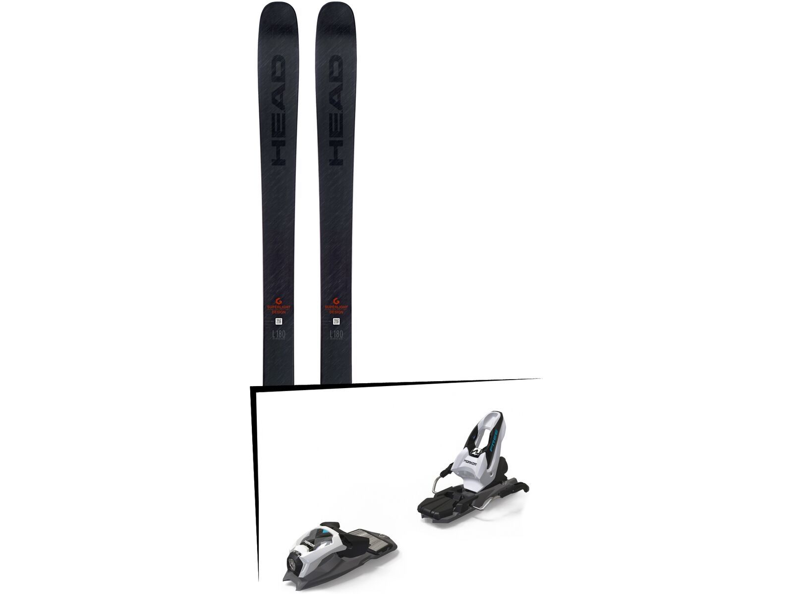 Set: Head Kore 99 2019 + Marker Free 8 black/white | Bild 1