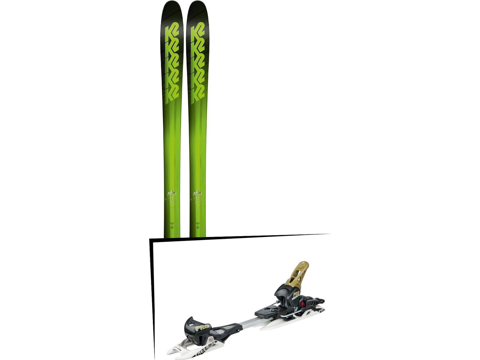Set: K2 SKI Pinnacle 95 2018 + Fritschi Diamir Freeride Pro schwarz-olive | Bild 1