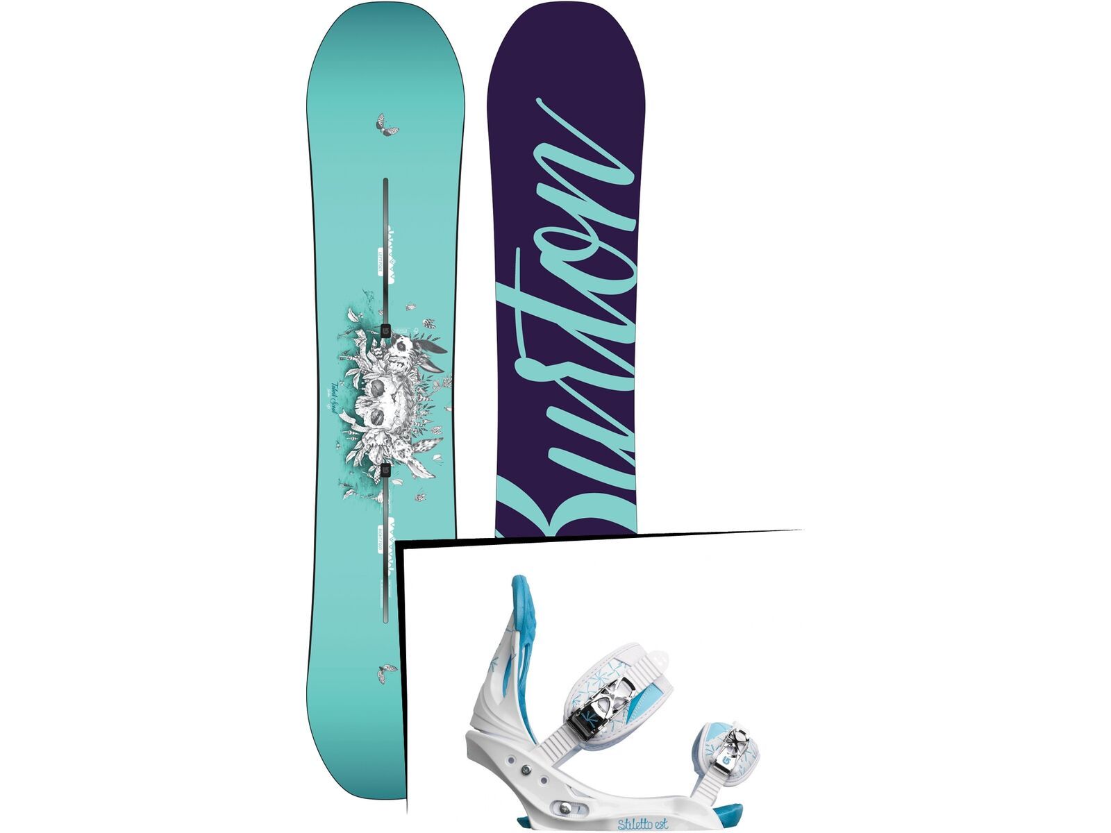 Set: Burton Talent Scout 2017 +  Stiletto EST (364562S) | Bild 1