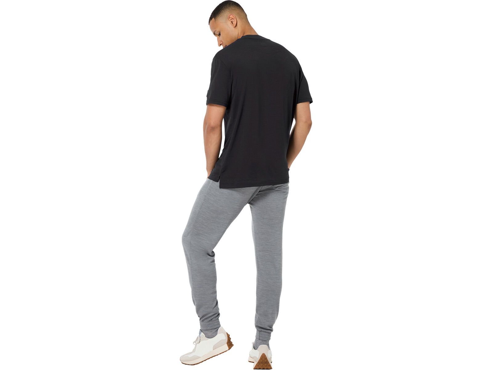 super.natural M Casual Rib Bio J Tee, jet black | Bild 4