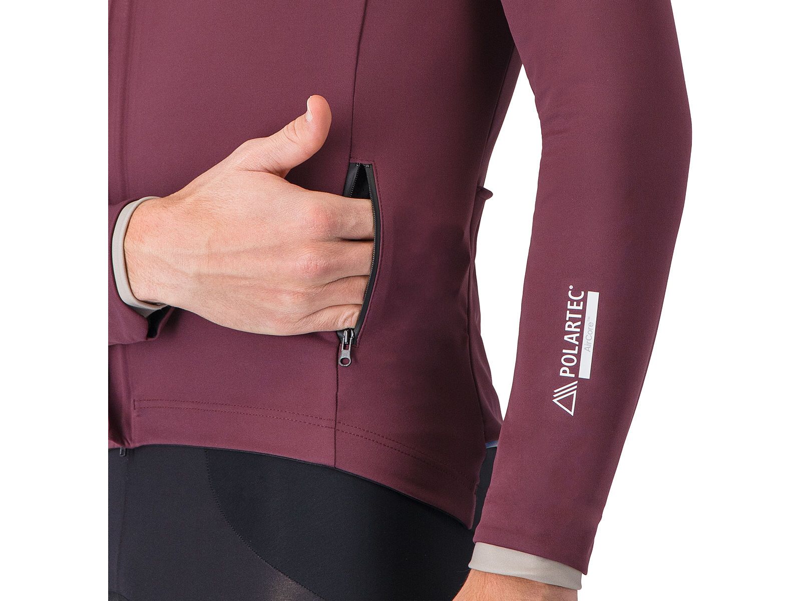 Castelli Alpha 150 Jacket, deep bordeaux/clay | Bild 8