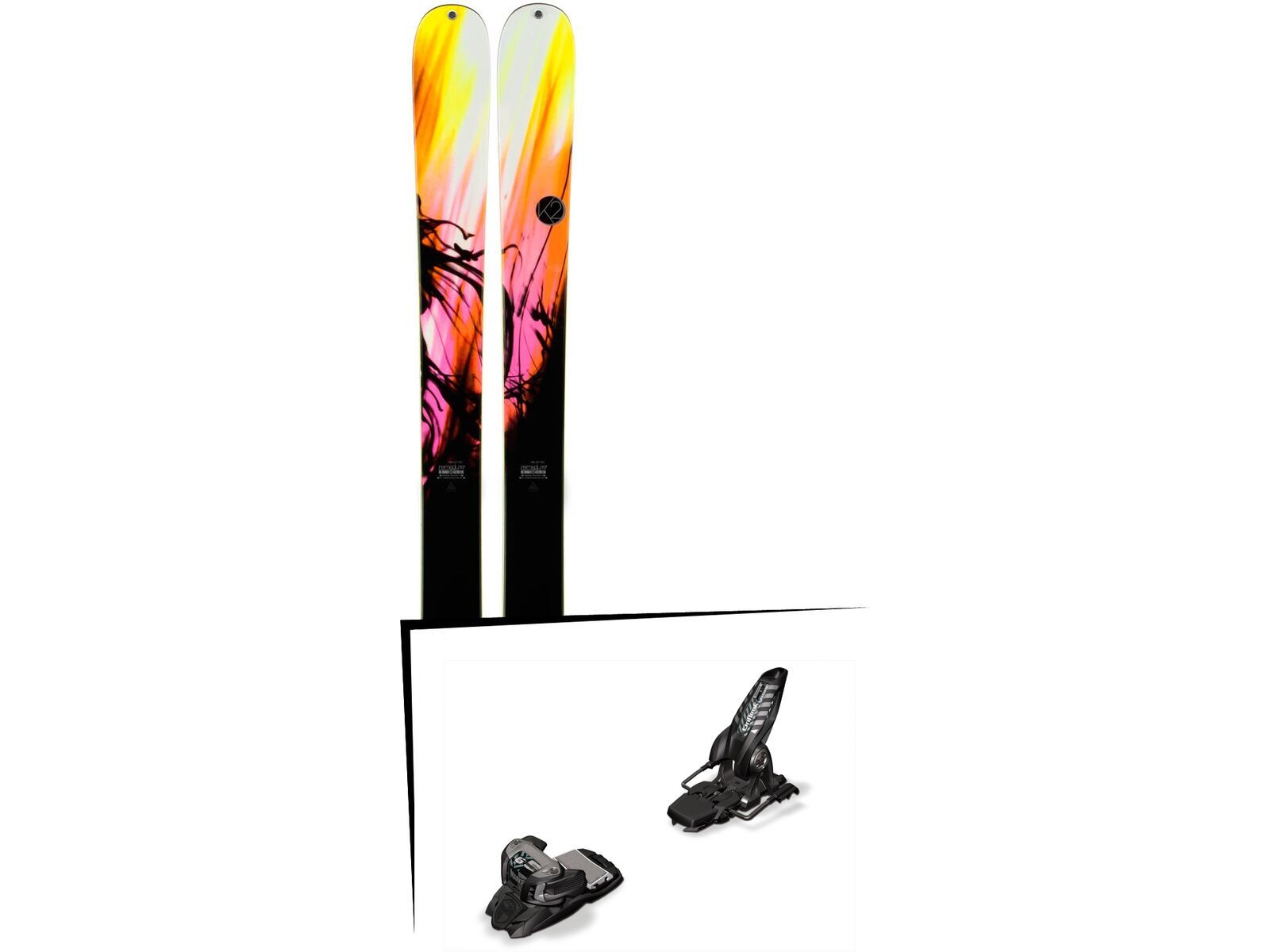 K2 SKI Set: Remedy 117 2014 + Marker Griffon 13 | Bild 1