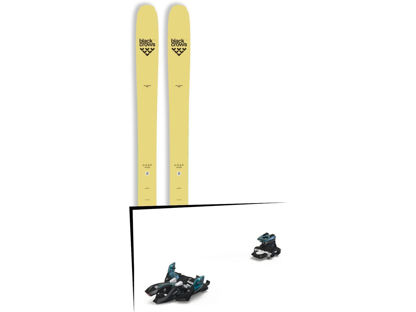 Set: Black Crows Anima Freebird 2018 + Marker Alpinist 9 black/turquoise | Bild 1