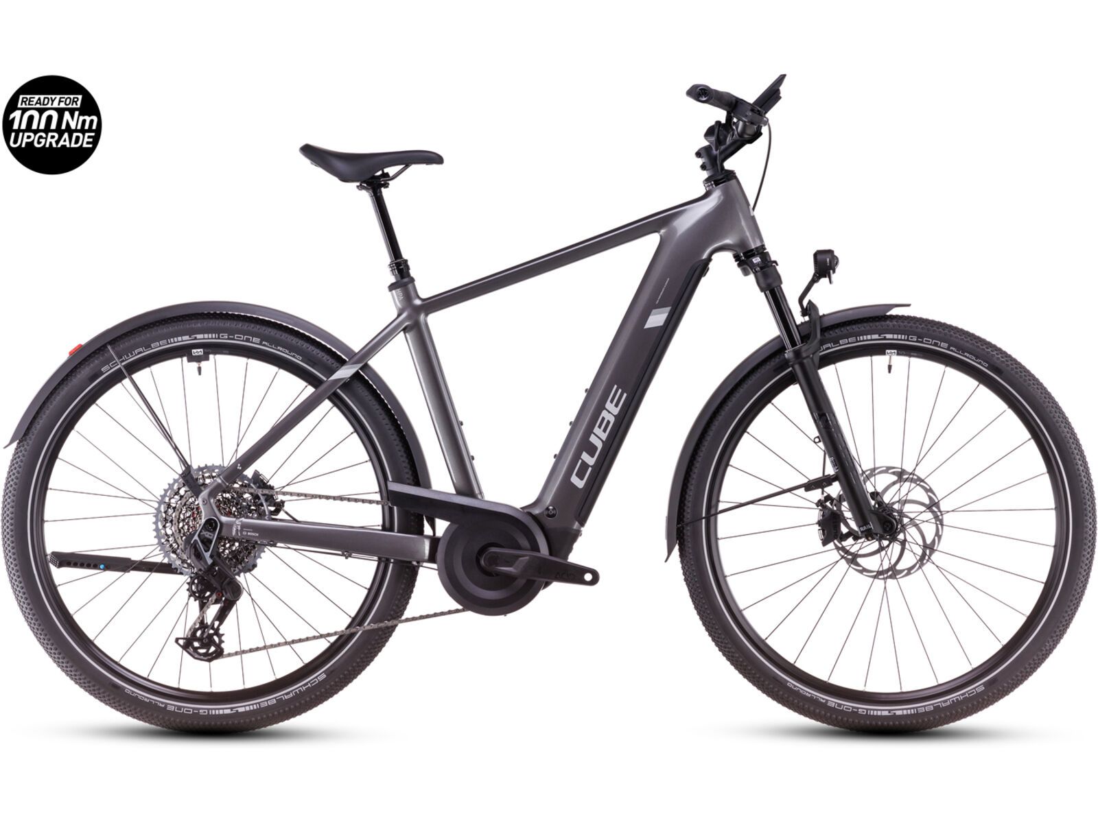 Cube Nuride Hybrid SLT 800 Allroad, graphite´n´fossil | Bild 1