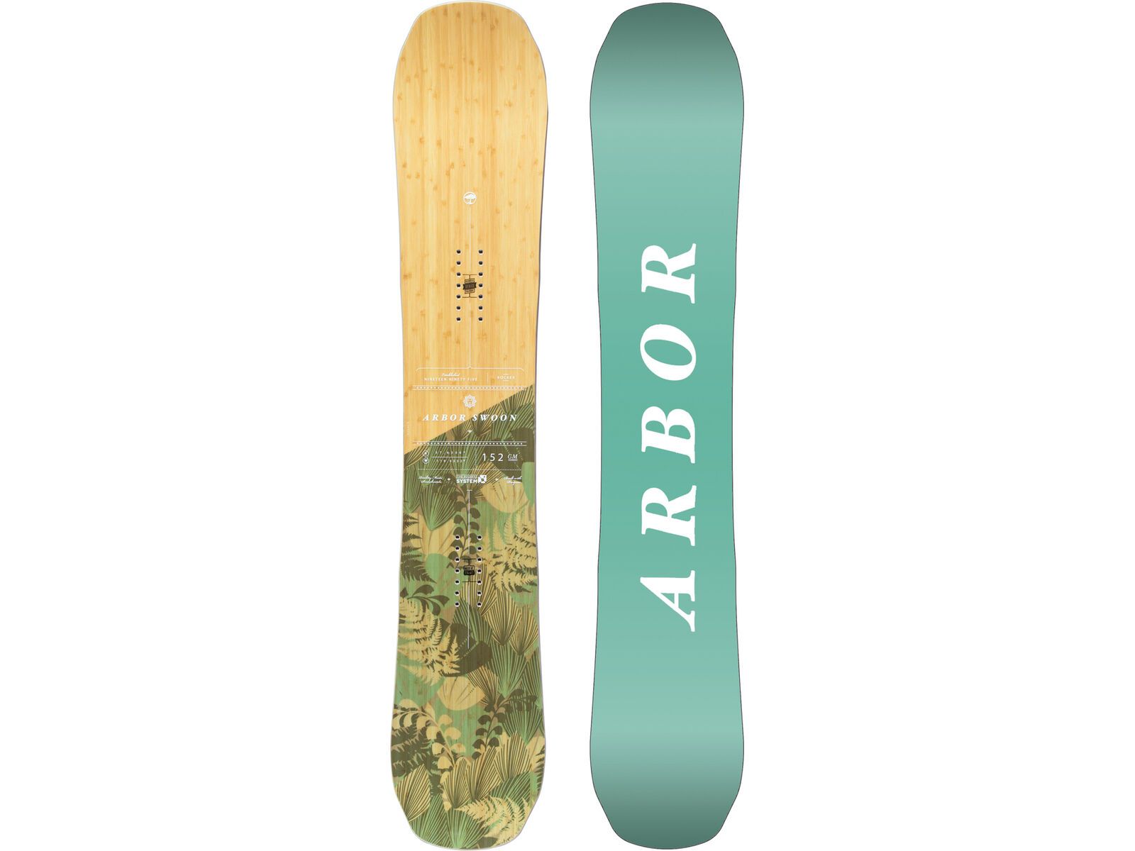 Set: Arbor Swoon Rocker 2017 + Nitro Rythm (1691178S) | Bild 2