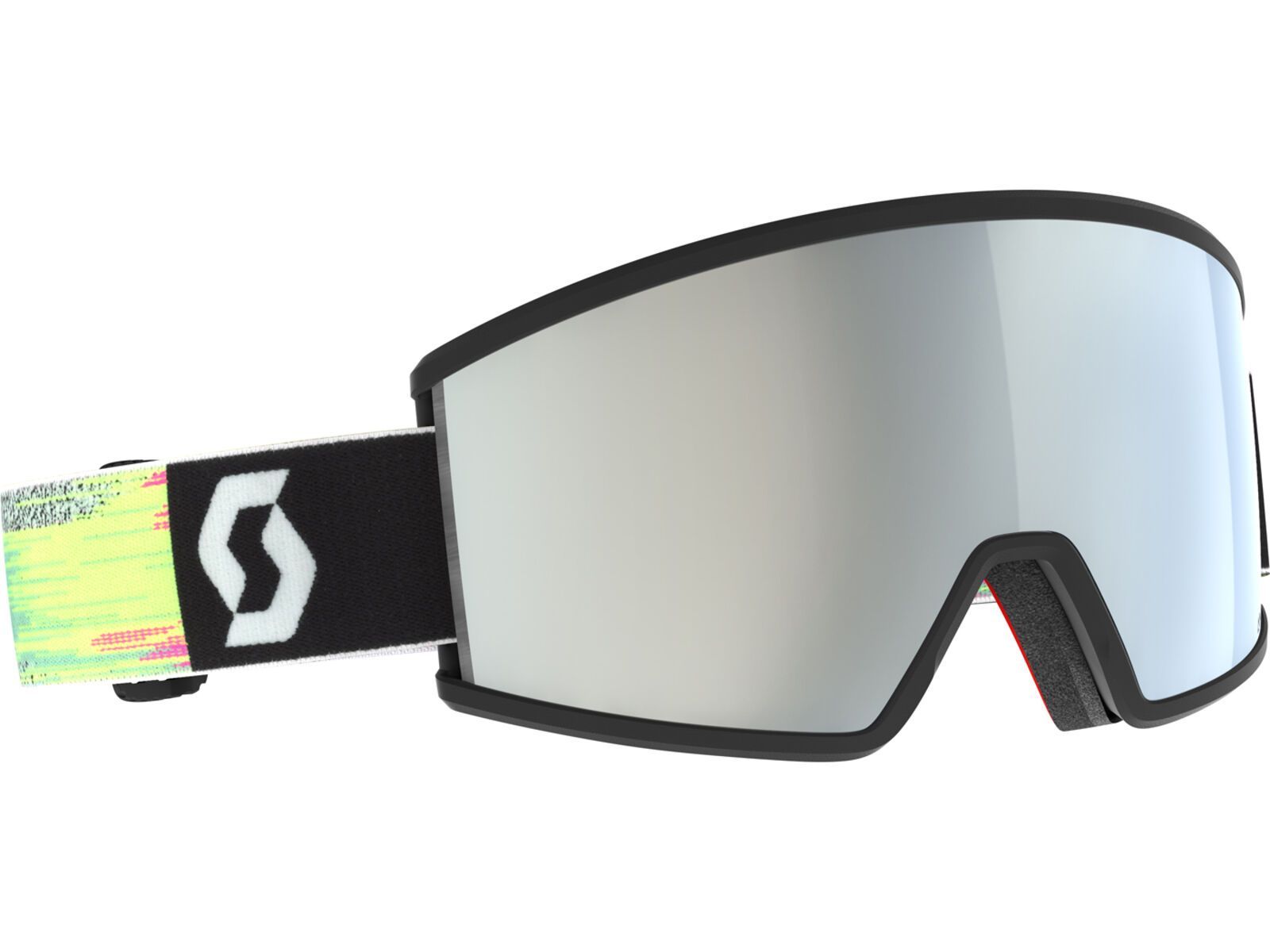 Scott Ambit Compact, AMP White Chrome / black/neon yellow | Bild 1