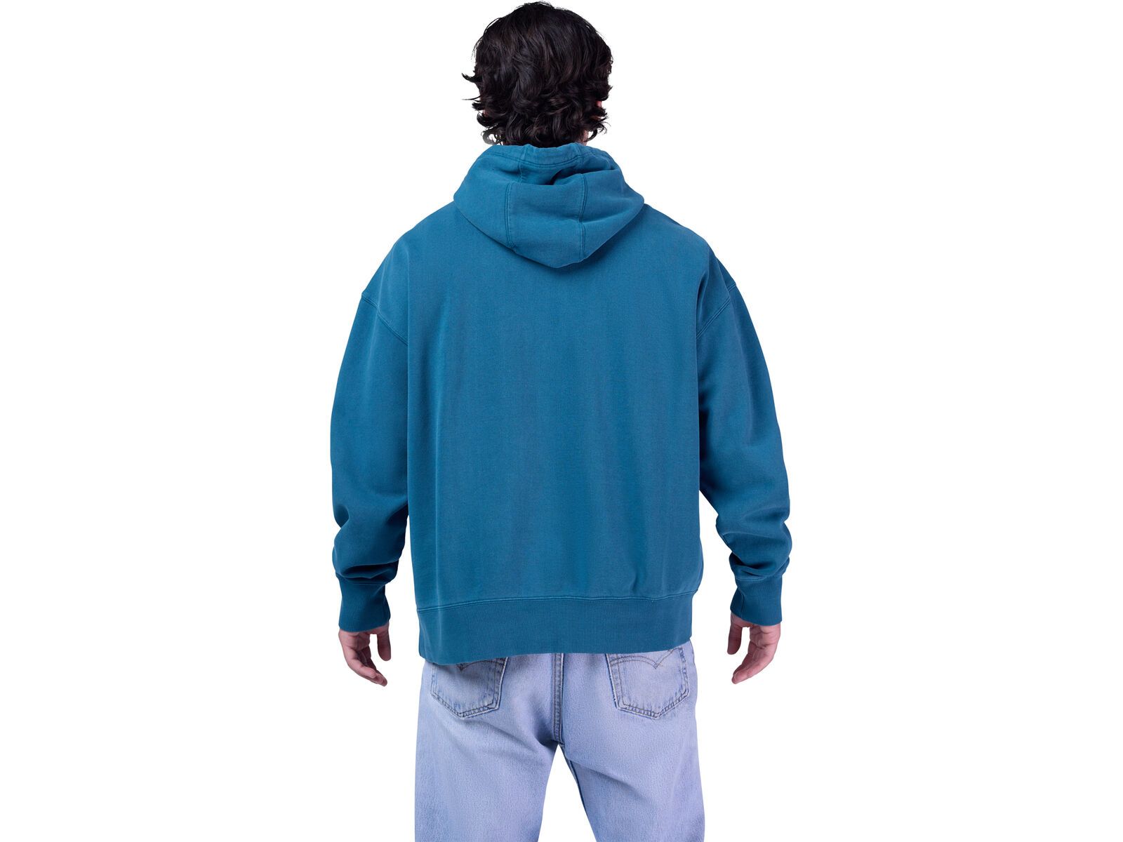 Fox Wordmark Oversized Pullover Hoodie, twilight | Bild 4