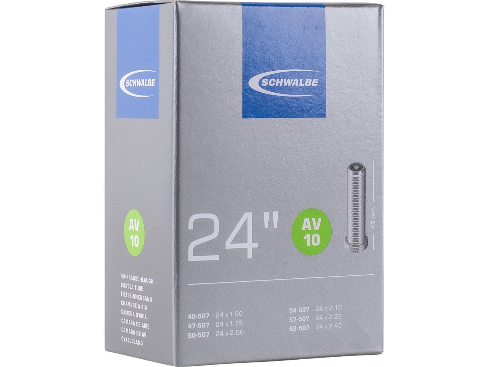 Schwalbe Schlauch AV 10 - 24 x 1.50-2.40 | Bild 1