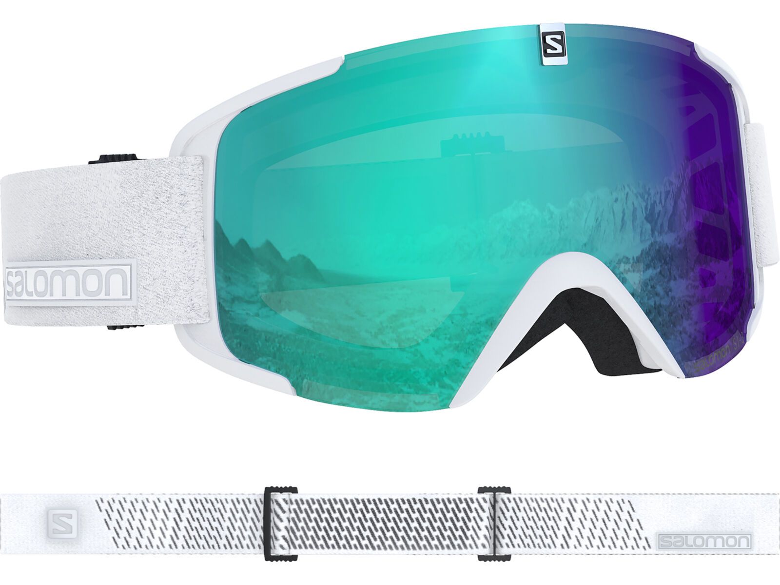 Salomon XView Photo, white/Lens: photo ml blue | Bild 3