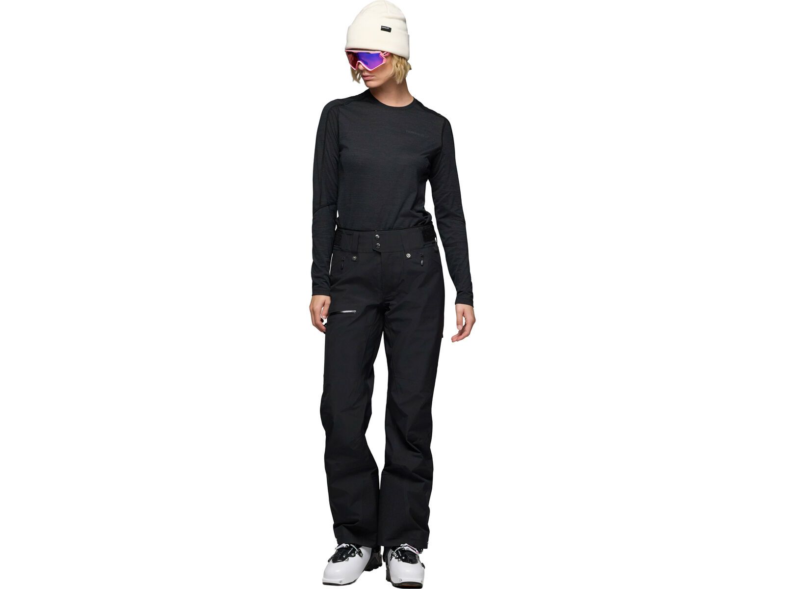 Norrona lofoten Gore-Tex Pants W's, caviar black | Bild 7