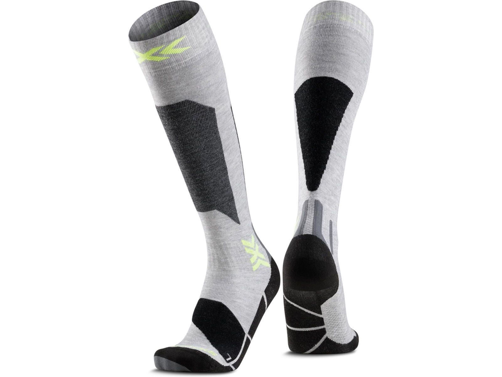 X-Bionic X-Socks Ski Discover OTC, rhino grey/canary | Bild 1