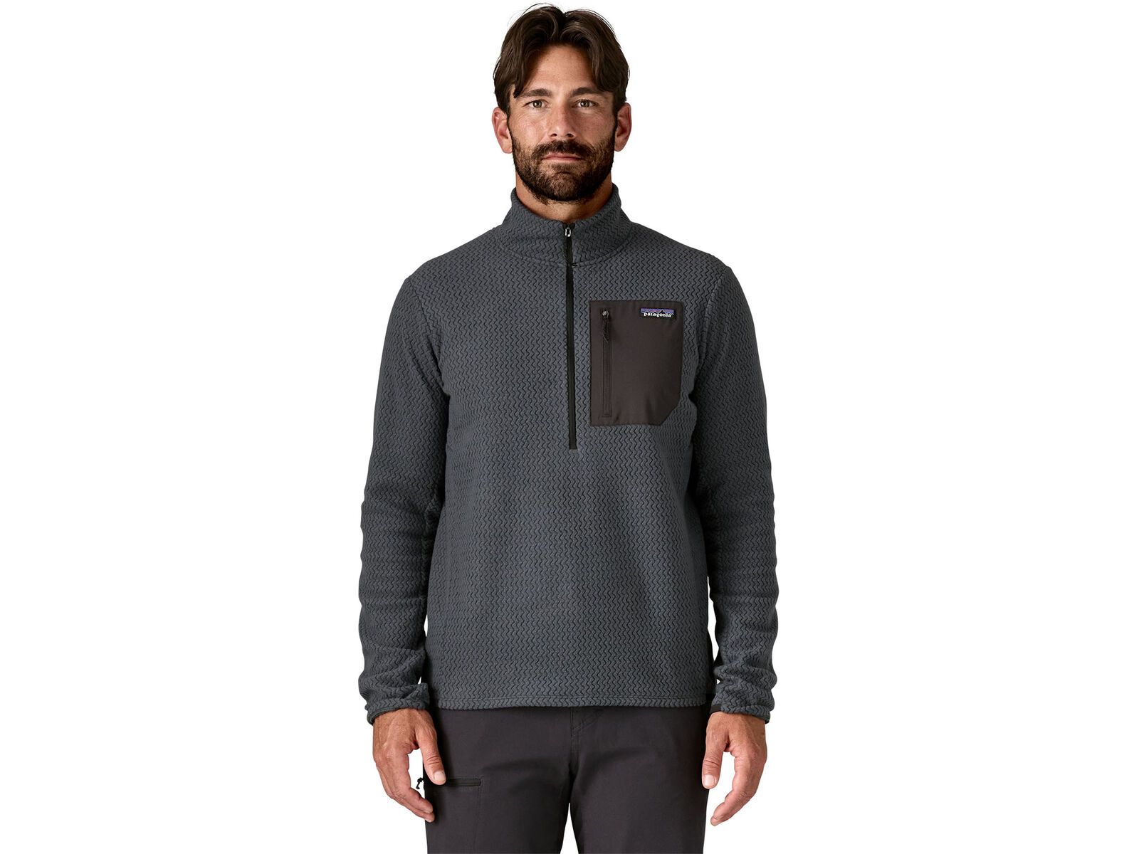 Patagonia Men's R1 Air Zip Neck, smolder blue | Bild 2