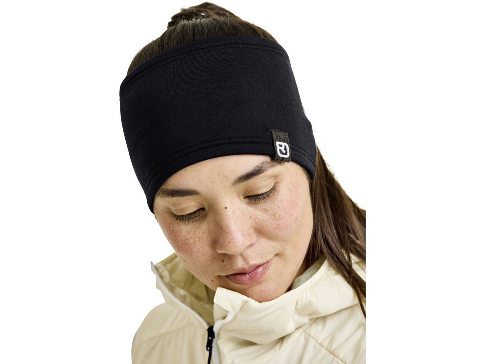 Ortovox Merino Fleece Light Headband, black raven | Bild 2