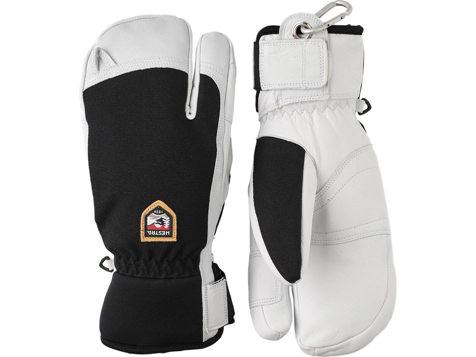 Hestra Army Leather Patrol 3 Finger, black | Bild 1