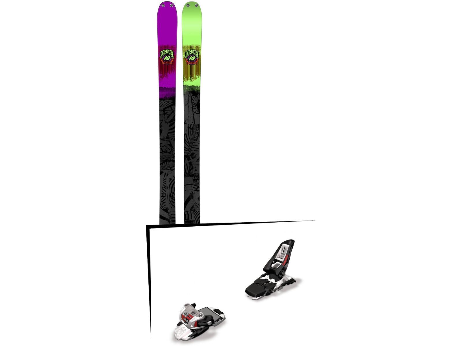 Set: K2 SKI Domain 2015 + Marker Squire 11 (377303) | Bild 1