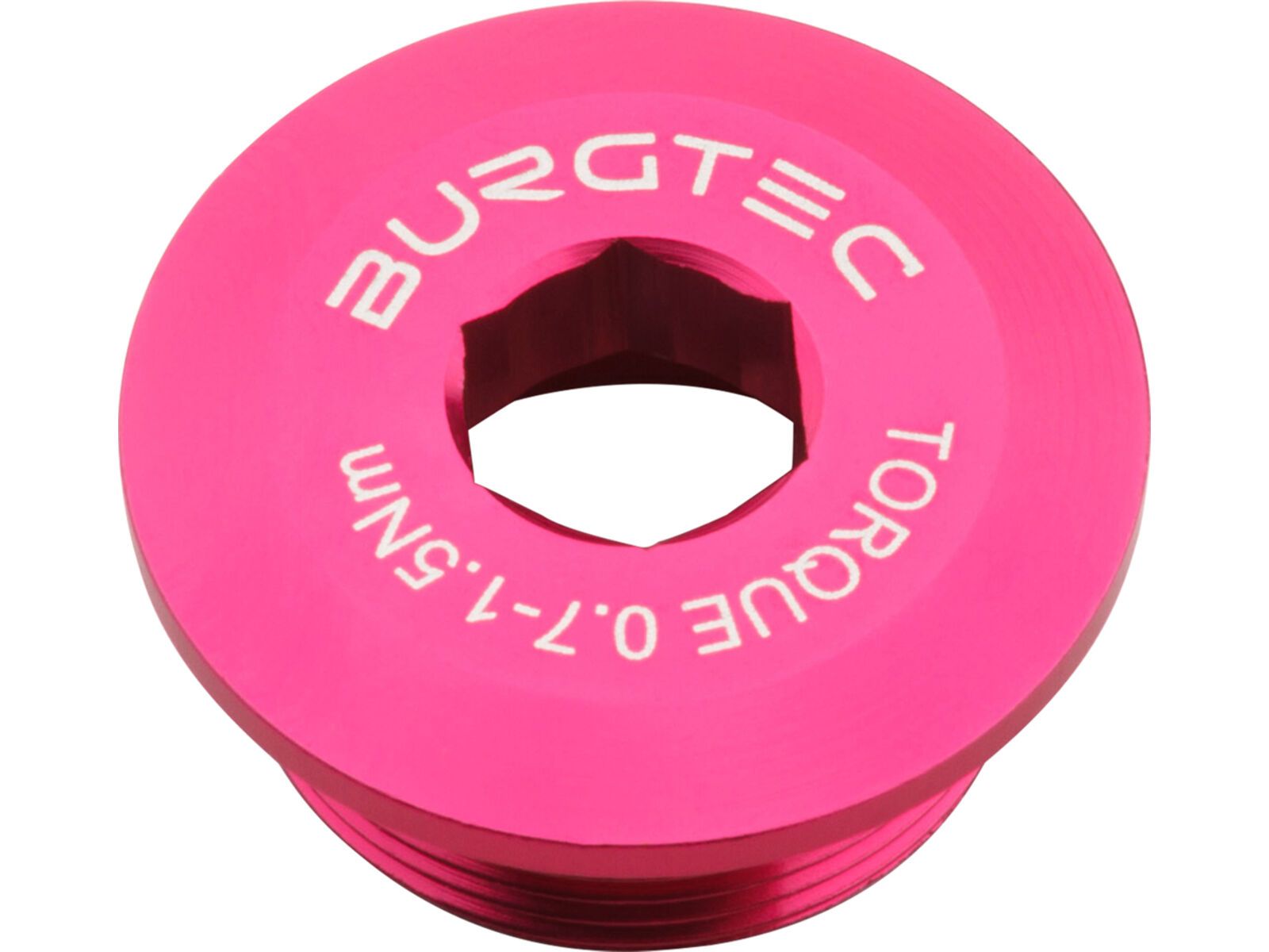 Burgtec Shimano Crank Bolt, toxic barbie pink | Bild 1