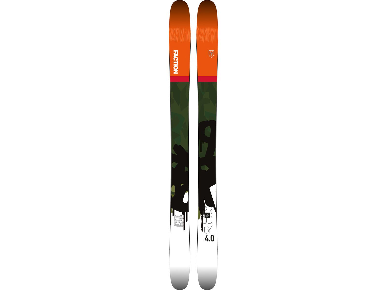 Set: Faction Prodigy 4.0 2018 + Tyrolia Ambition 12 AT solid white black | Bild 2